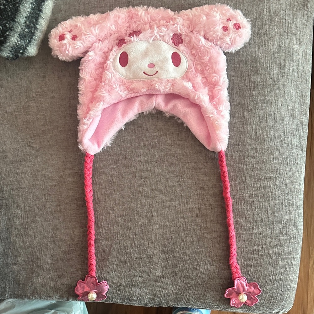 My Melody Fuzzy Hat